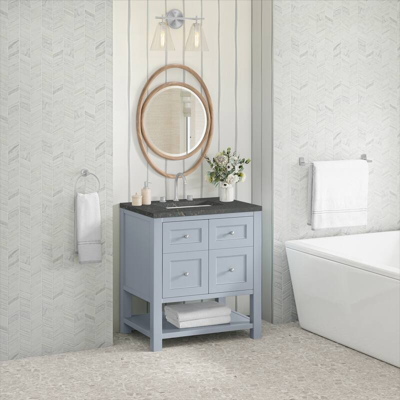 Breckenridge 30" Single Vanity, Serenity Blue - 30
