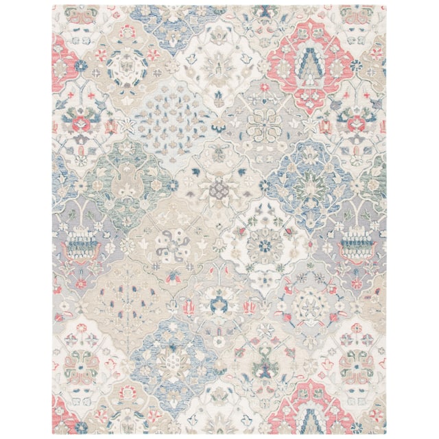 SAFAVIEH Handmade Glamour Noella Floral Wool Rug