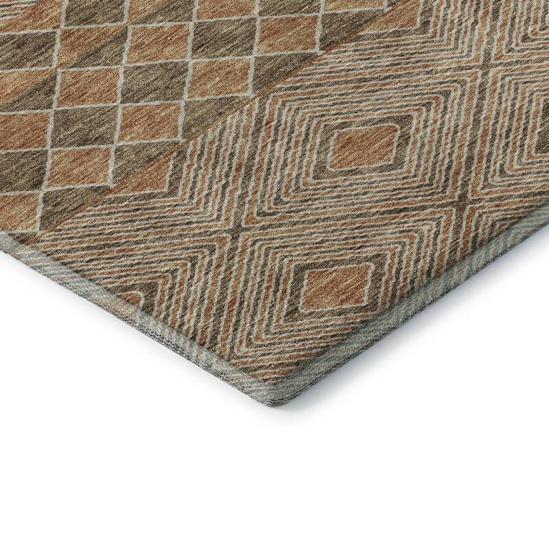 Premium Washable Super Soft Geo Prints Mayfield Rug