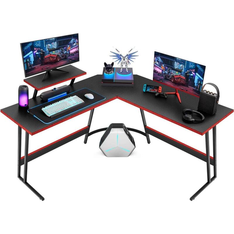Homall L Shaped Gaming Desk Computer Corner Desk Pc Desk Table - Graphite