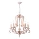preview thumbnail 18 of 30, Bella Depot 5-Light Vintage Distressed Wood Pendant Light, Retro French Country Chandelier