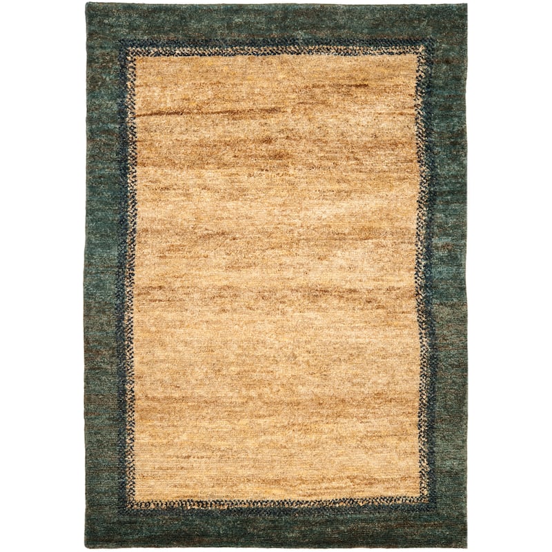 Lauren Ralph Lauren Hand-knotted Clayton Hemp/ Jute Rug - 4' x 6' - Chatham Blue