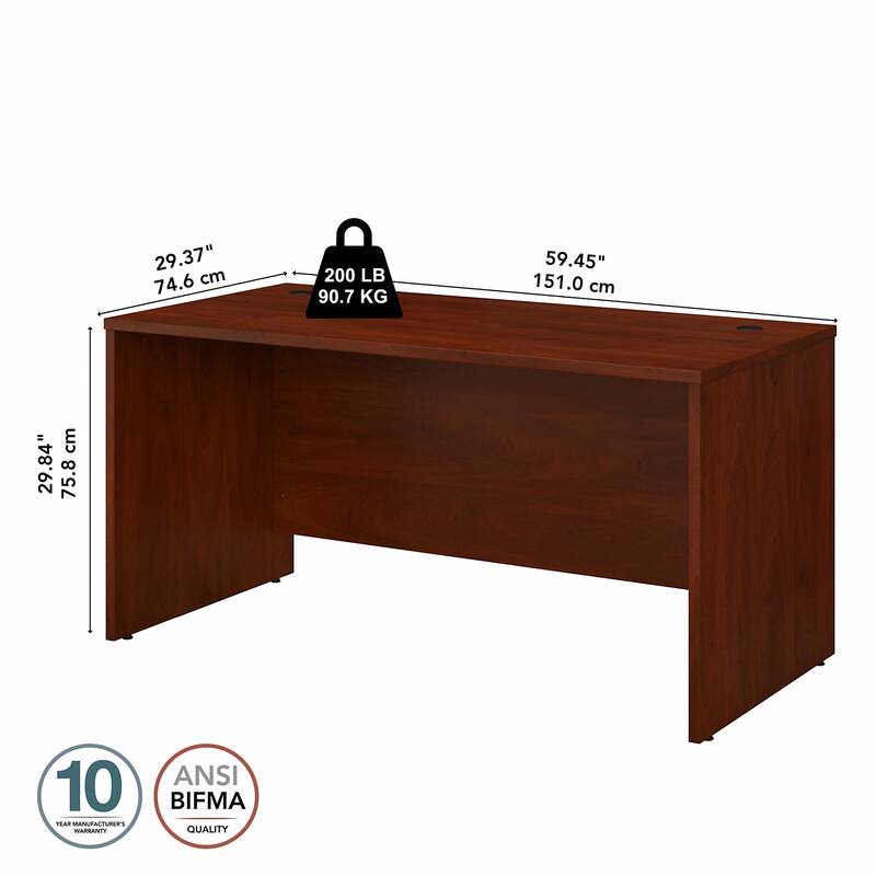Studio C 60W x 30D Office Desk by Bush Business Furniture