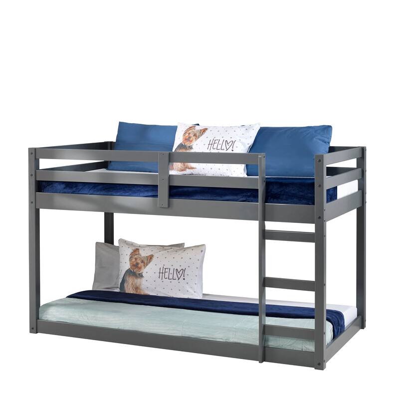 Versatile Twin Loft Bed with Integrated Slat System for Enhanced Comfort