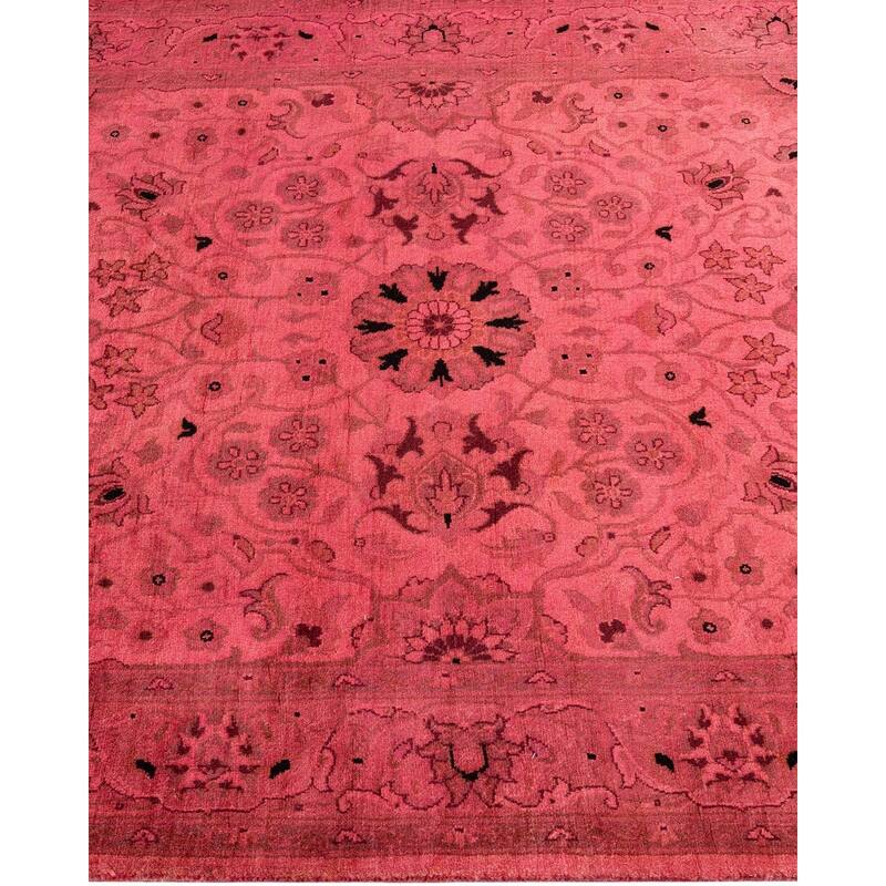 Fine Vibrance, One-of-a-Kind Hand-Knotted Area Rug - Pink, 3' 2" x 5' 5" - 3' 2" x 5' 5"