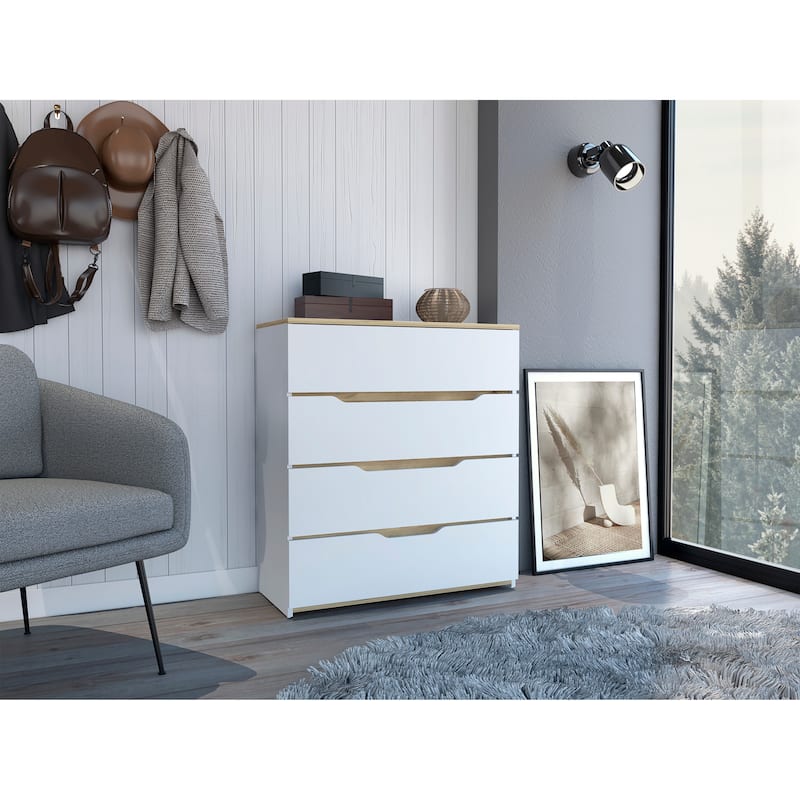 Dresser And Superior Top With Four Drawers