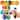Art3d 12-Pack Colorful Flexible Liquid Play Mats for Children