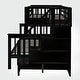 preview thumbnail 8 of 46, Twin-over-Full Bunk Bed with Twin size Trundle, Storage and Guard Rail for Bedroom, Dorm, for Adults