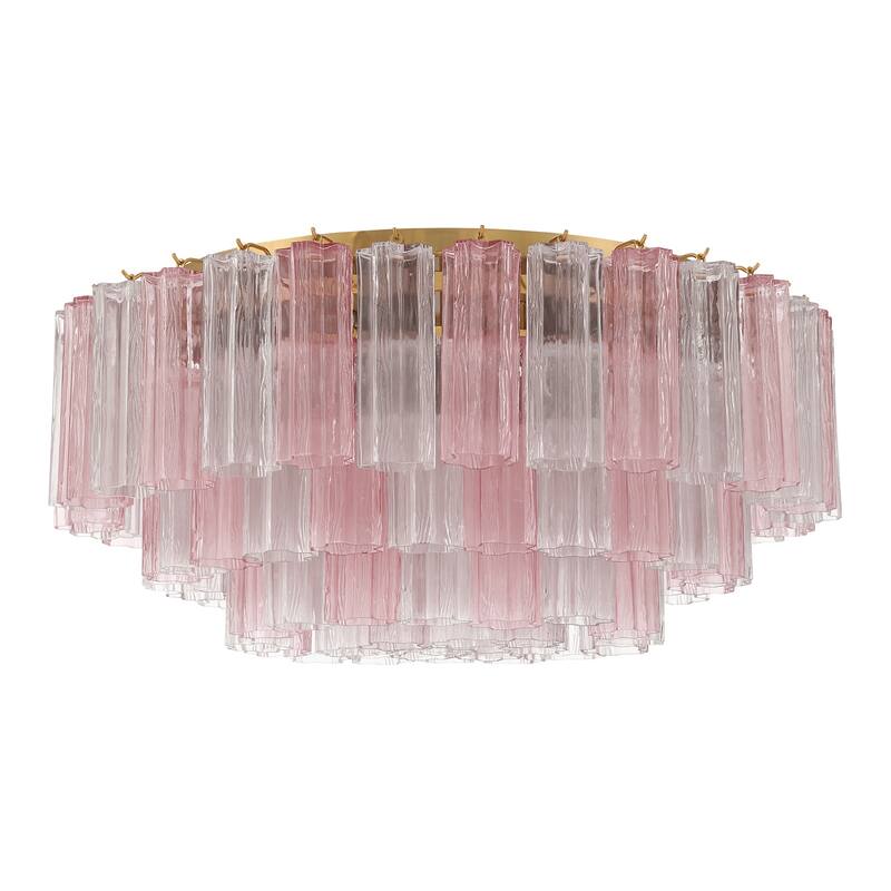 Crystorama Lighting Group ADD-331-SP Addis 16 Light 32" Wide Flush