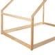 preview thumbnail 7 of 7, Modern Style Full Size Pine Wood House Bed for Kids Room&Bedroom, Kids Will Have Provide a Comfortable Sleeping Environment