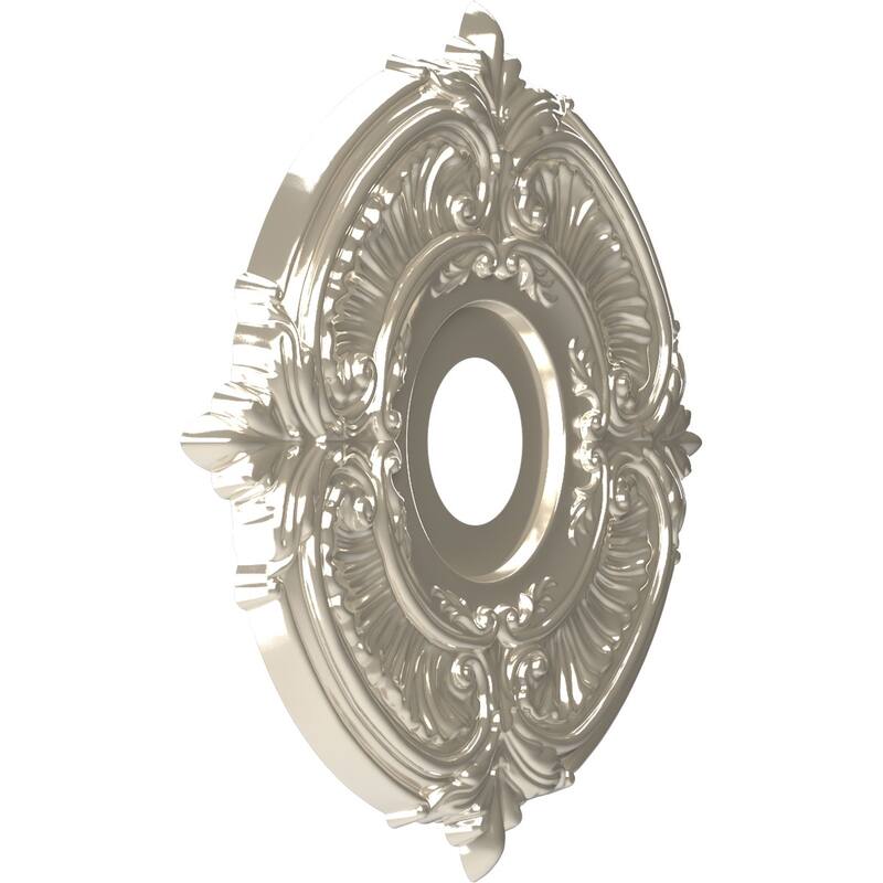 3 1/2" Inside Diameter - Attica Thermoformed PVC Ceiling Medallion
