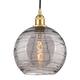 Option Satin Gold / Light Smoke Deco Swirl