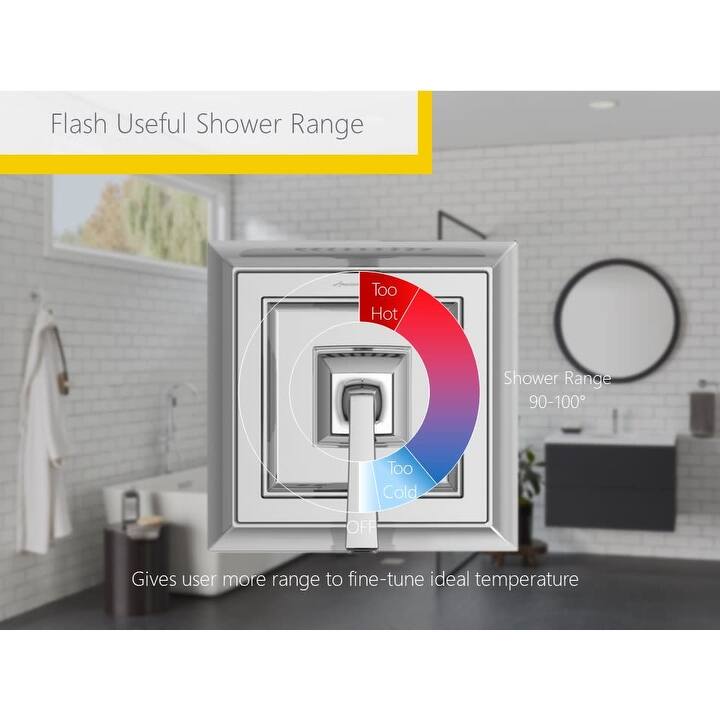 American Standard Reliant 3 Tub and Shower Trim Package with 2.5 GPM