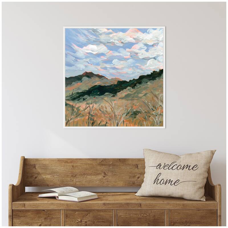 Kate and Laurel Arkasas by Emily Kenney Framed Canvas Wall Art Print