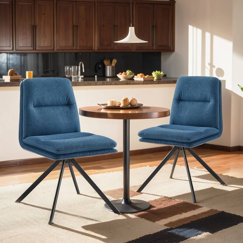 Art Leon Modern Swivel Accent Chair (Set of 2)
