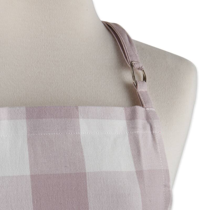 DII Antique Green Buffalo Check Chef Apron