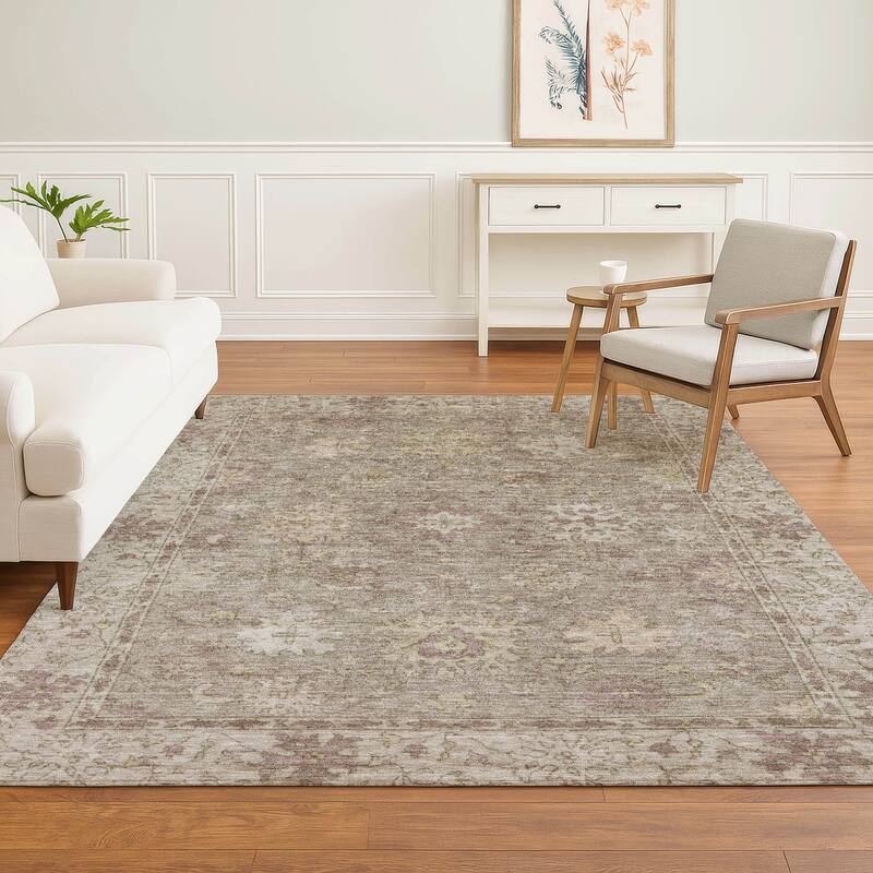 Premium Washable Super Soft Traditional Caply Mayfield Rug