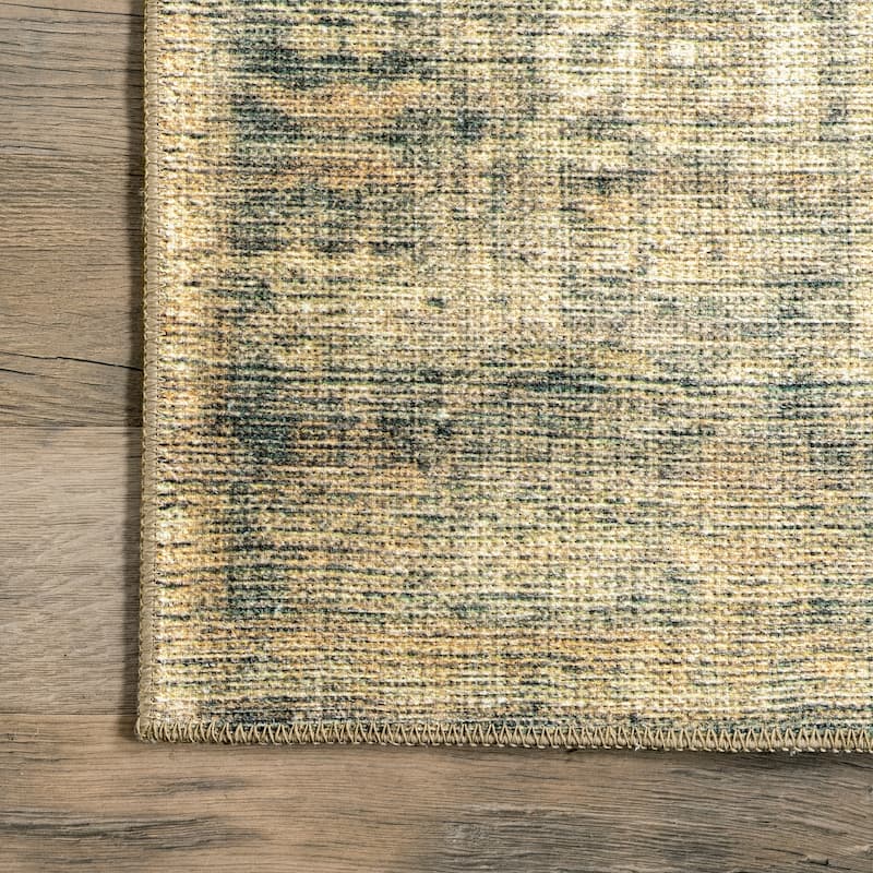 Nuloom Chana SpinClean Printed Framed Trellis Flatweave Area Rug
