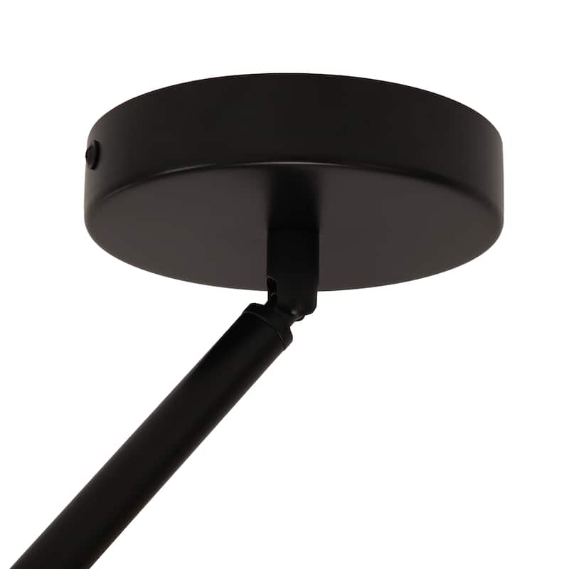 Modern 6-Light Dimmable Sputnik Bubble Chandelier for Dining Room