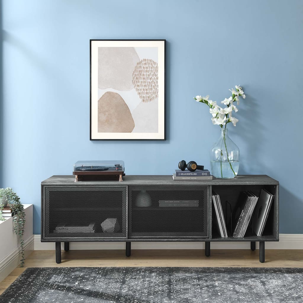 Kurtis 67" TV and Vinyl Record Stand