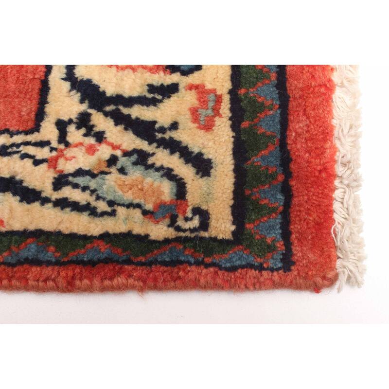 ECARPETGALLERY Hand-knotted Andelz Copper Wool Rug - 2'3 x 3'11