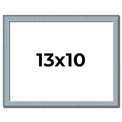 13x10 Frame Rustic Sky Blue Solid Wood Picture Frame | 0.75 Inch
