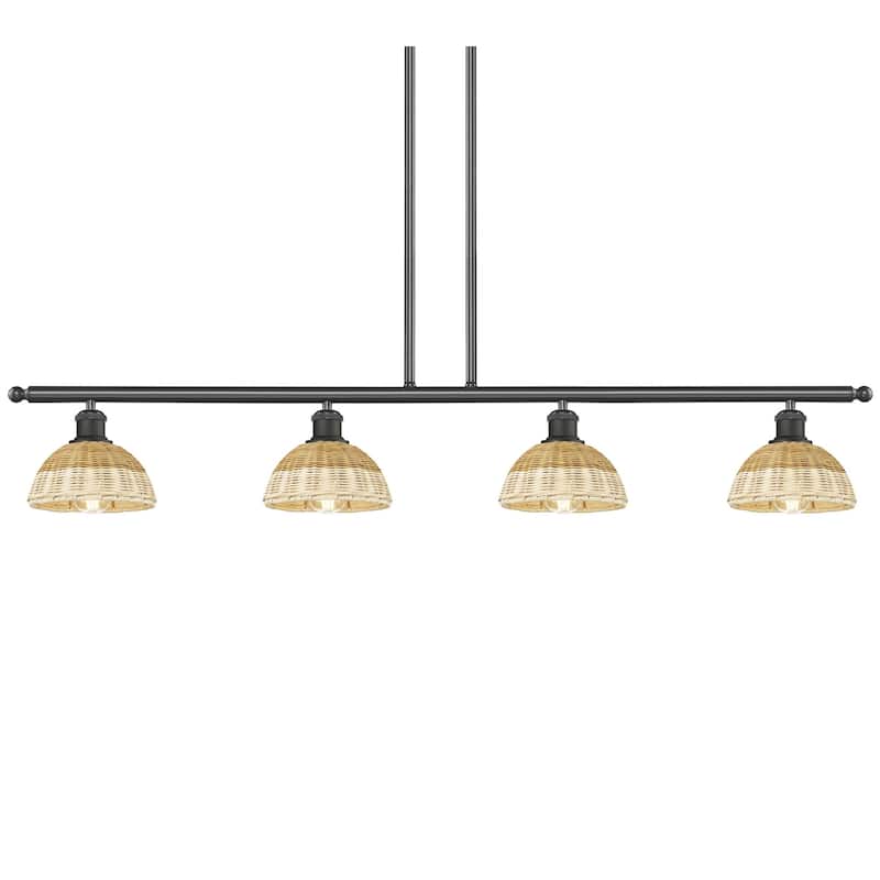 Innovations Lighting 516-4I-8-48 Bristol Natural II Linear Bristol - Oil Rubbed Bronze / Natural