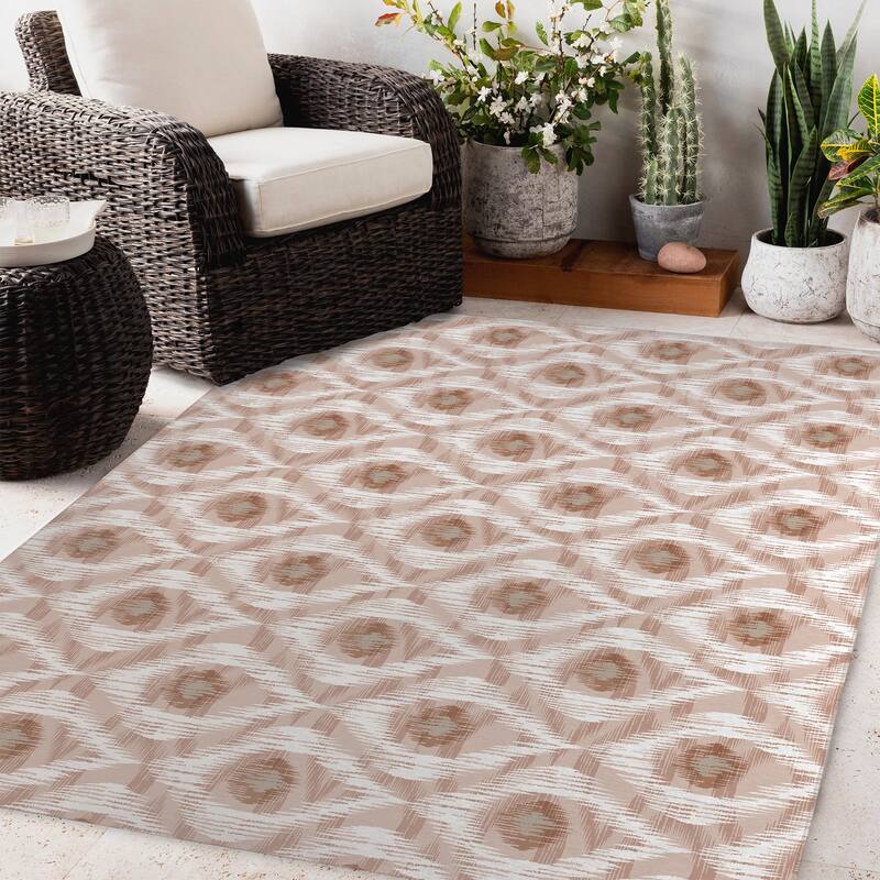 NOVA PINK Outdoor Rug By Terri Ellis Bed Bath & Beyond 34350010