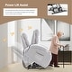 preview thumbnail 13 of 53, Oversized Power Lift Recliner Chair with Massage & Heat, PU Leather, USB Port, Cup Holders & Pockets