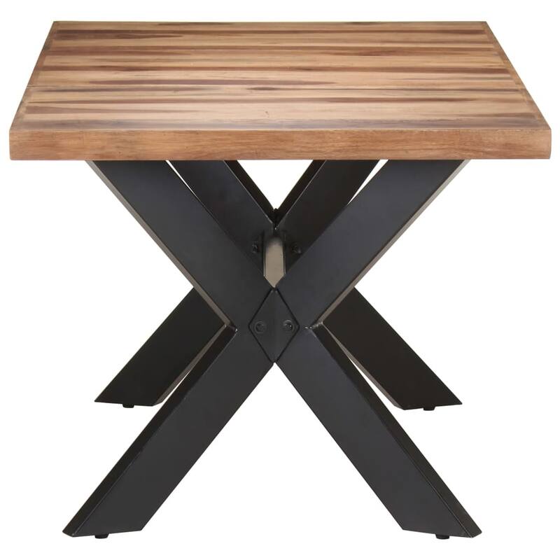 vidaXL Solid Wood Dining Table with Honey Finish Wooden Furniture Multi Sizes