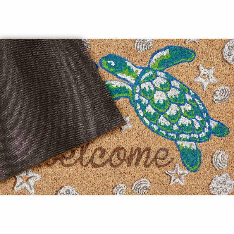 Liora Manne Greeting Coir Welcome Door Mat (1'6" x 2'6") - 1'6" x 2'6"