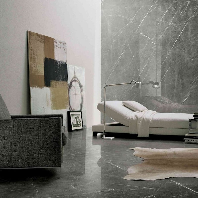 Penthouse 12x24 Matte Marble Look Porcelain Tile - Floor, Wall - Large Format