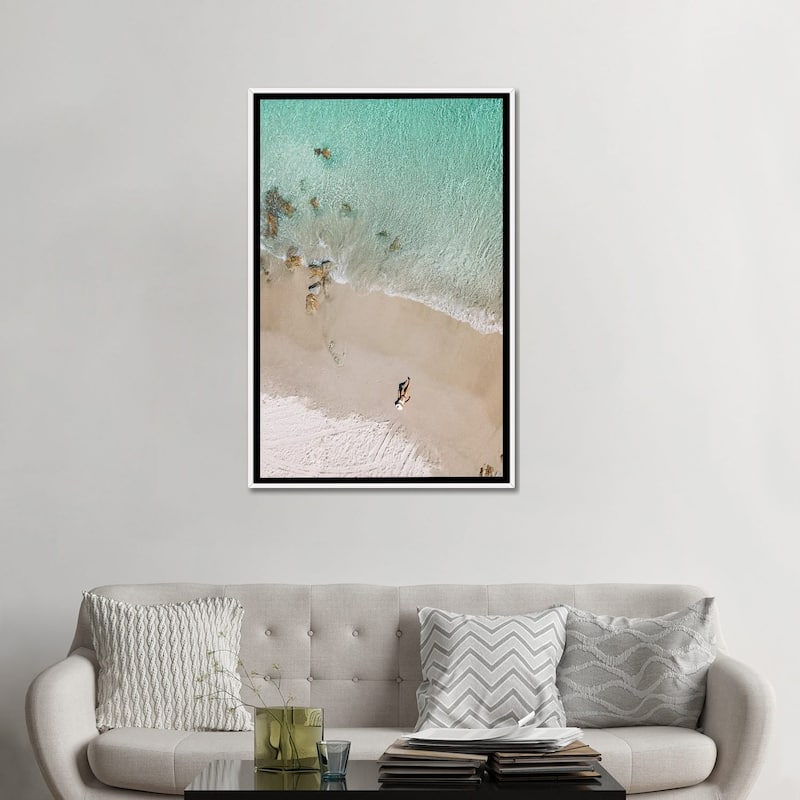 iCanvas "Tropical Dreams" by Hannah Prewitt Framed