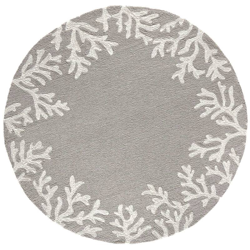 Liora Manne Capri Coral Border Indoor/Outdoor Rug