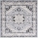 preview thumbnail 72 of 115, SAFAVIEH Brentwood Vessie Traditional Oriental Rug 6'7" x 6'7" Square - Silver/Black