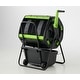 preview thumbnail 1 of 1, 48 Gallon Geared Two Compartment Compost Tumbler and Cart