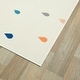 preview thumbnail 9 of 10, Mod-Tod Raindrops Kids Rug