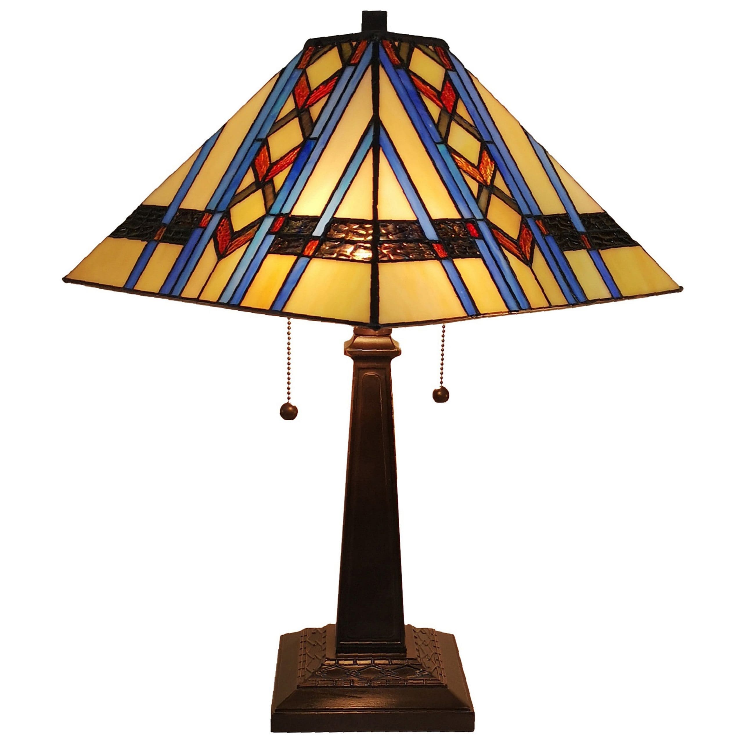 Tiffany Style Table Lamp Mission 22