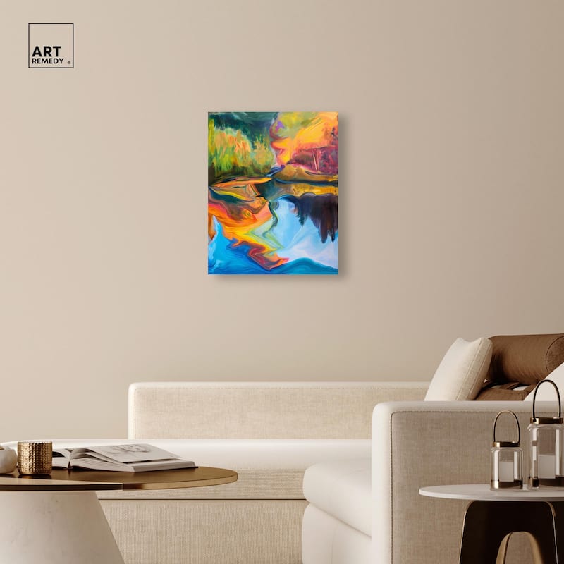 Aurora's Embrace Canvas by Art Remedy, Gallery Wrapped