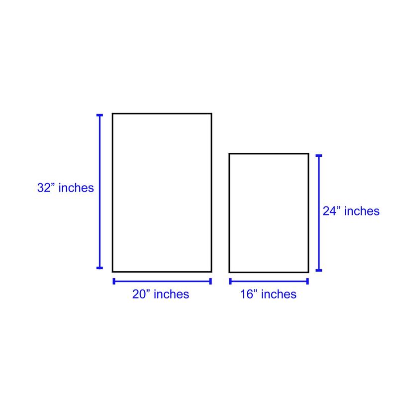 2 Piece Set Lavender Soft Cozy Plush Chenille Bath Mat Bathroom Rug