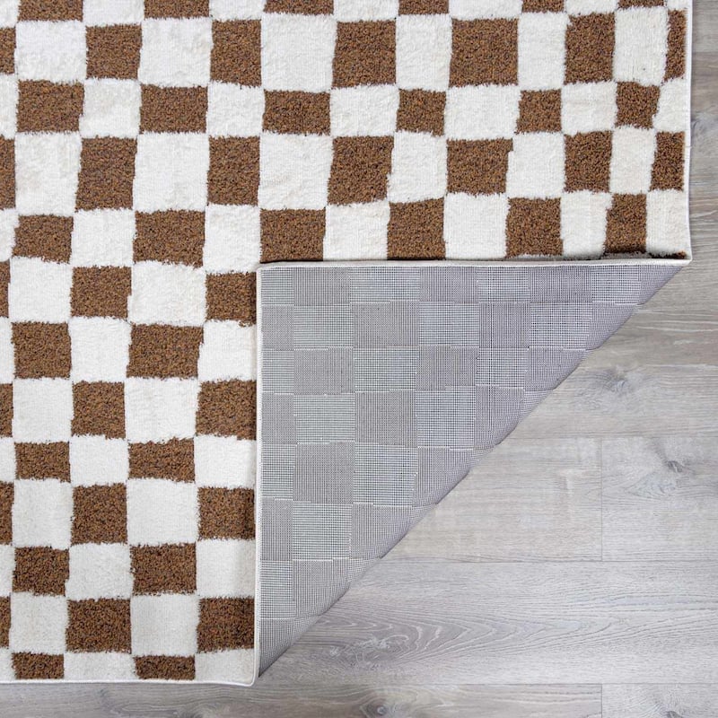 Hauteloom Lajos Hallway, Kitchen Runner Rug - High Pile - Rose Cream - 2'8" x 7'3"