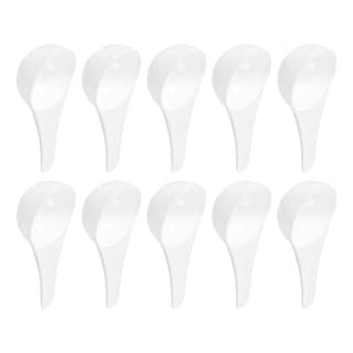 20Pcs Plastic Measuring Spoons Powder Scoops Spoon Kitchen Spoon, 15g ...