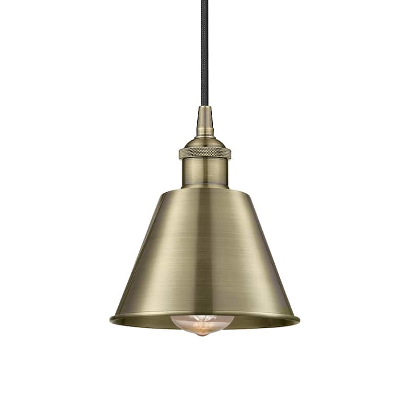 Innovations Lighting 616-1P-8-7 Smithfield Pendant Smithfield 7" Wide - Antique Brass
