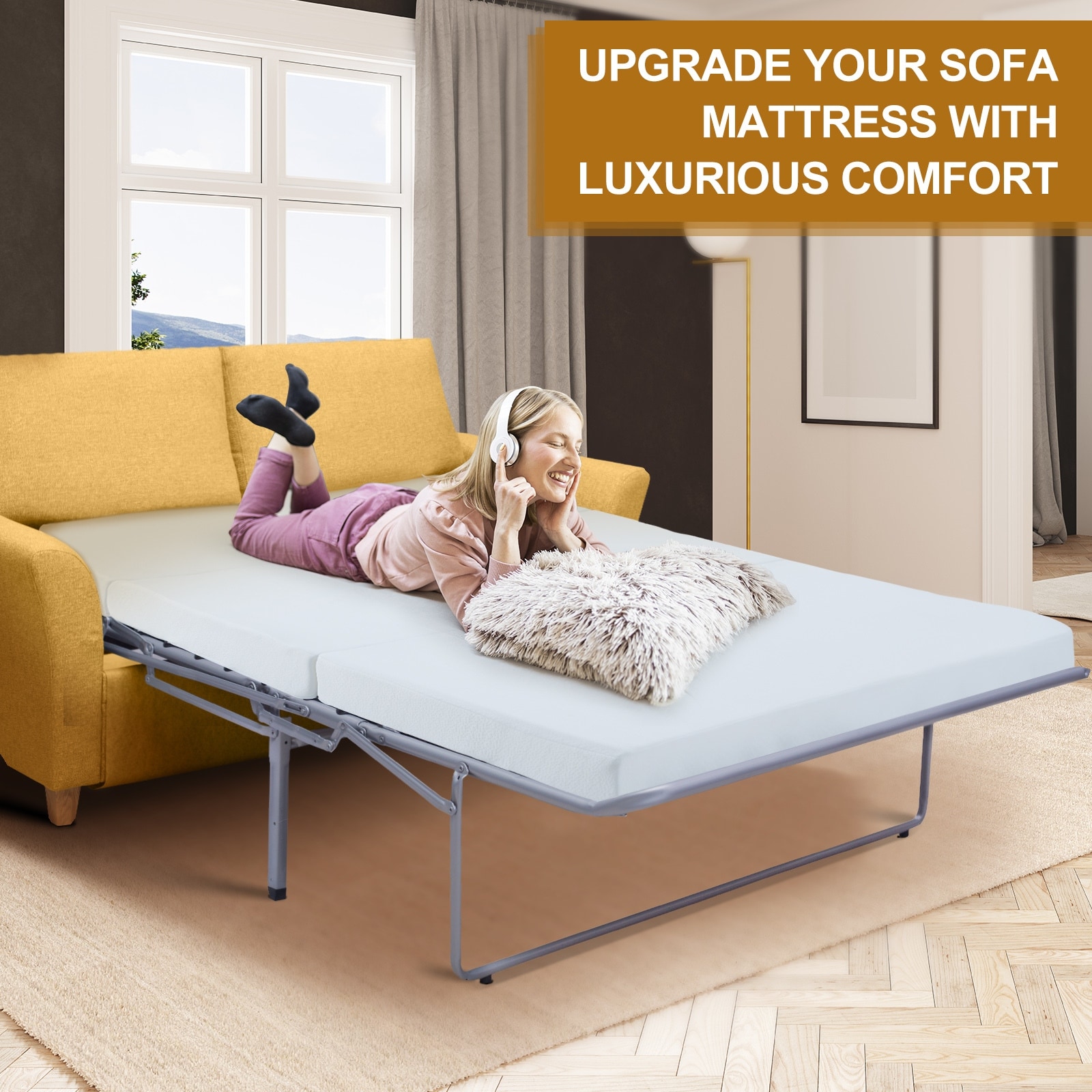 Pull out sofa mattress replacement sale