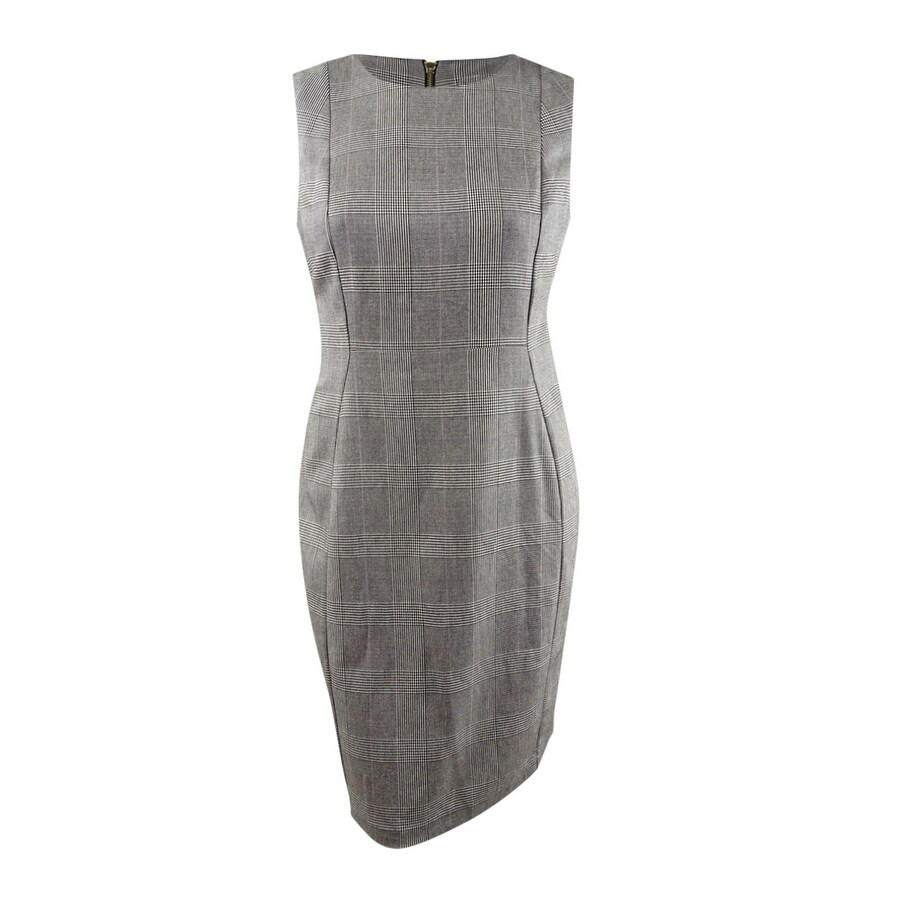 calvin klein gray dress