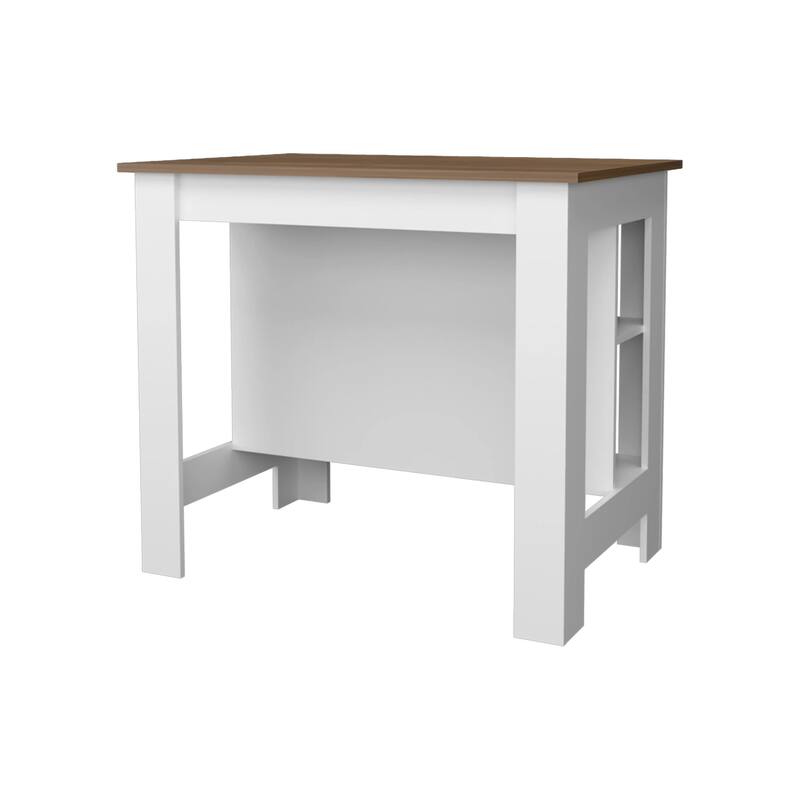 Kitchen Island with Open Storage