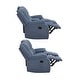 preview thumbnail 11 of 24, Roundhill Furniture Blitz Transitional 2-Piece Living Room Reclining Set, Sofa and Loveseat