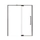 preview thumbnail 10 of 10, Irene 60 in. W x 76 in. H Pivot Semi-Frameless Shower Door with Clear Glass - 60-in W x 76-in H