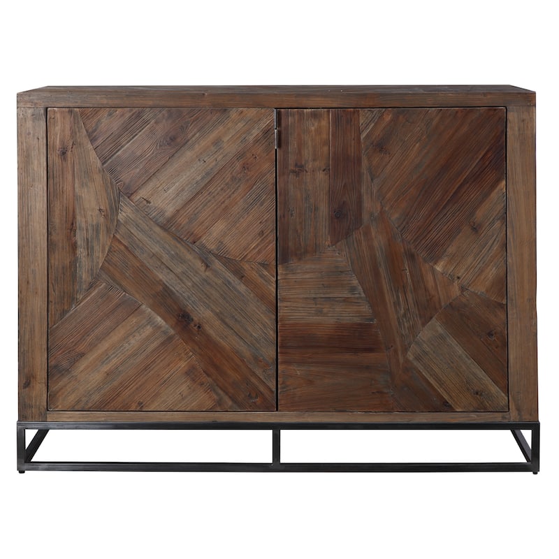 Uttermost Evros Reclaimed Wood 2-door Cabinet