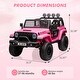 preview thumbnail 10 of 18, 24V 7AH Ride on Truck Car, 2 Seater, with Remote Control
